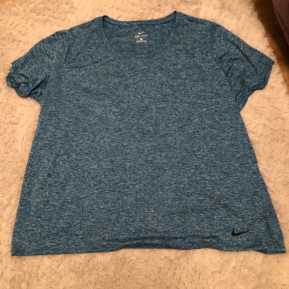 Blue Nike Dri-Fit Shirt